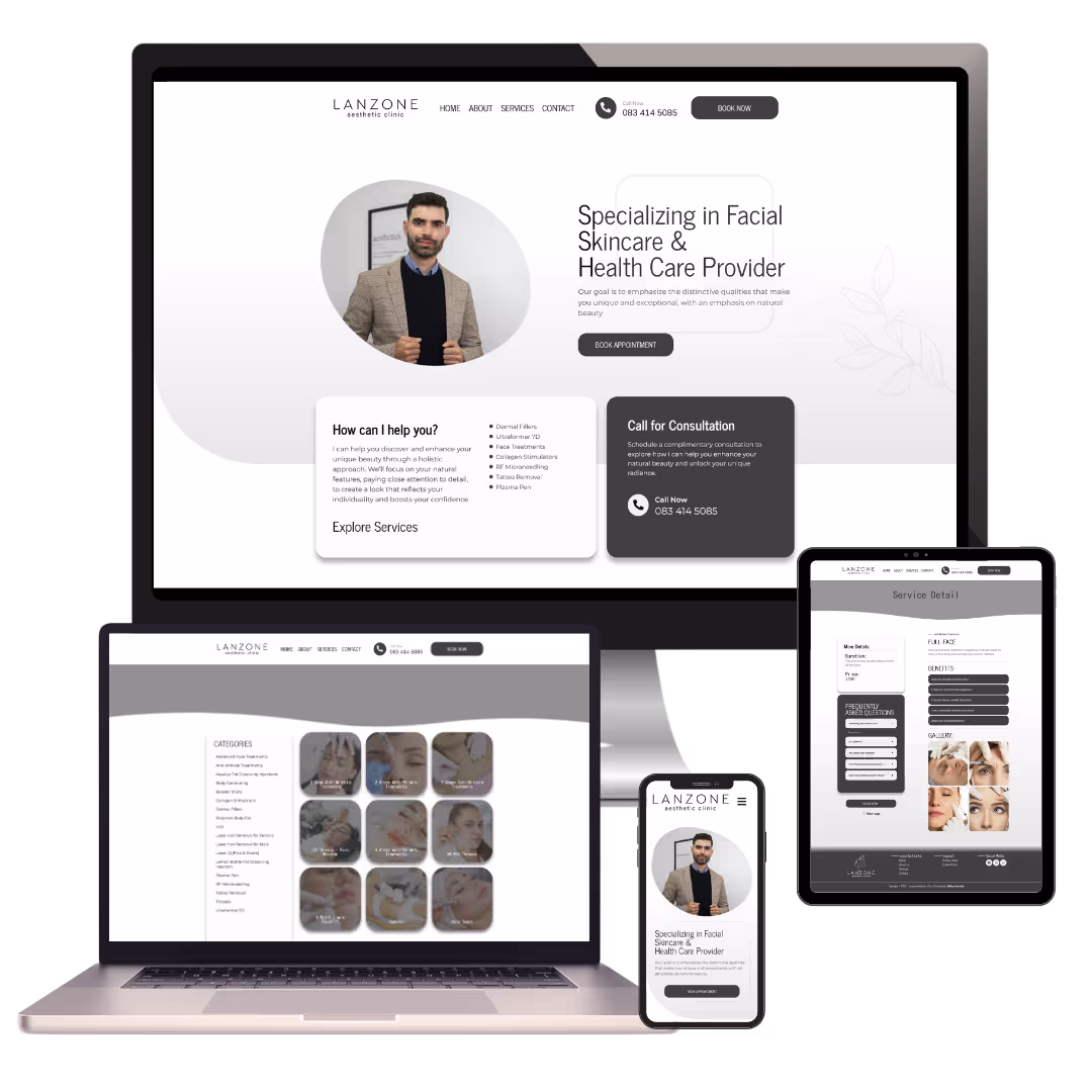 Lanzone Aesthetic Clinic - William Carvalho Dev